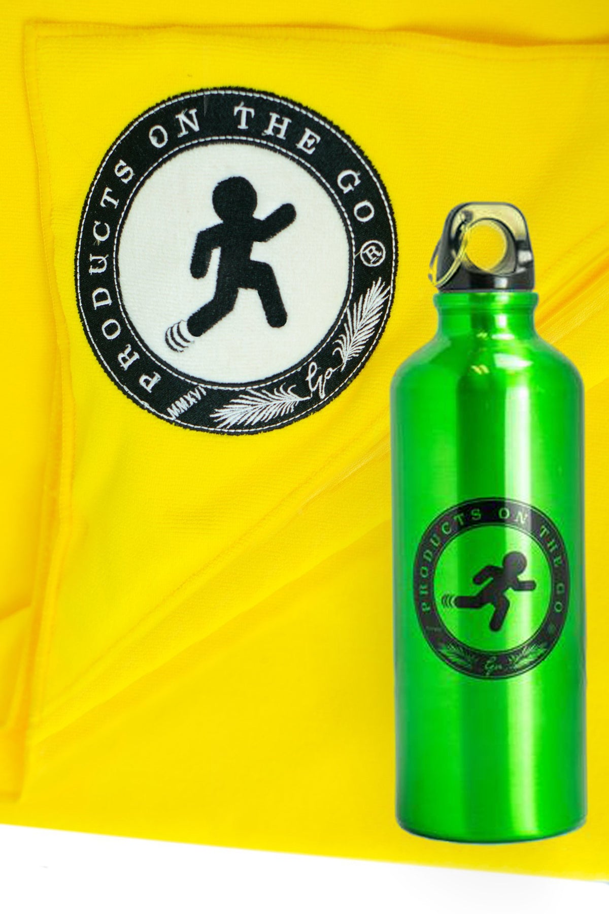 On The Go Aluminum Sports Bottle