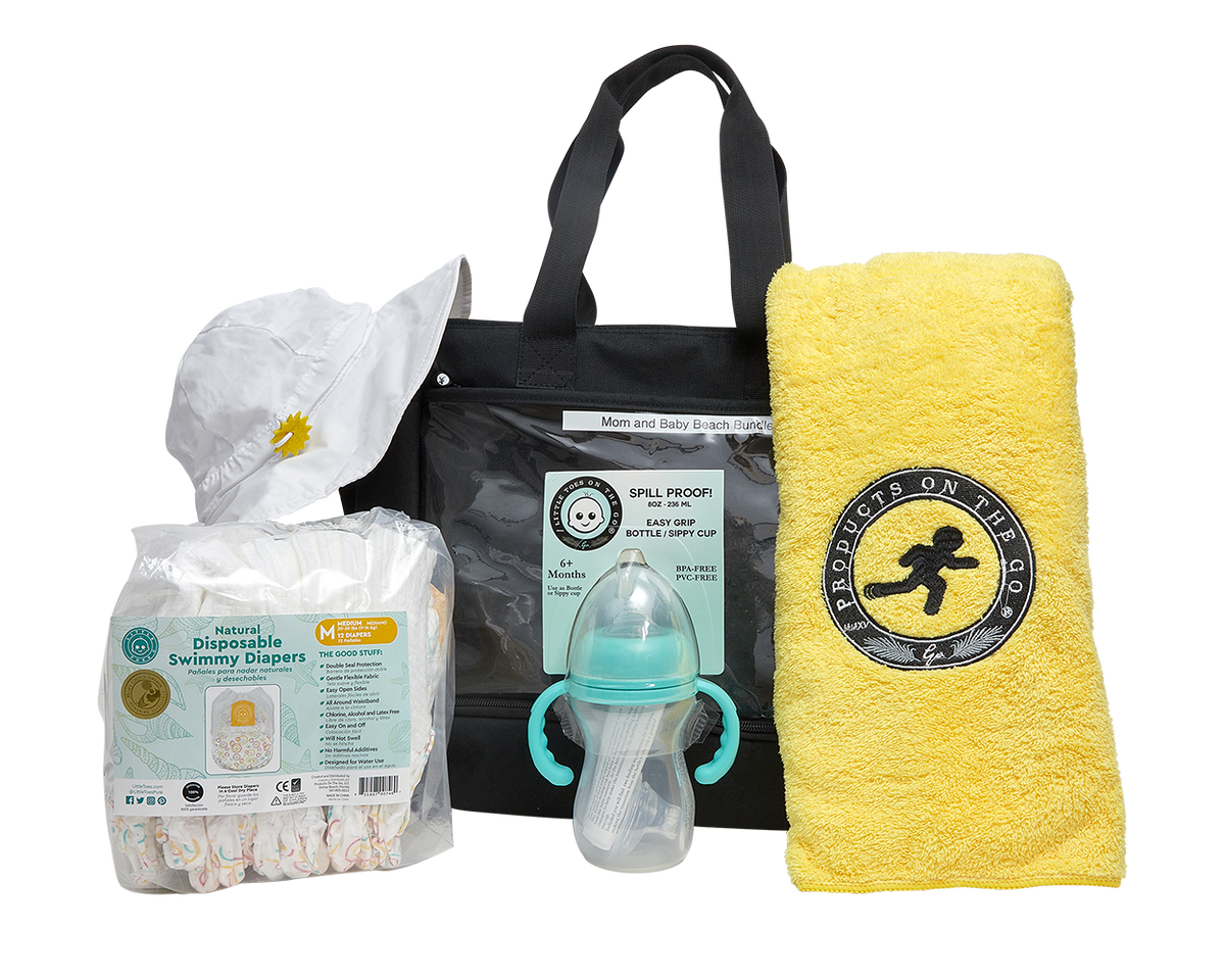 Beach Baby Bundle with 12 Pack Swim Diapers
