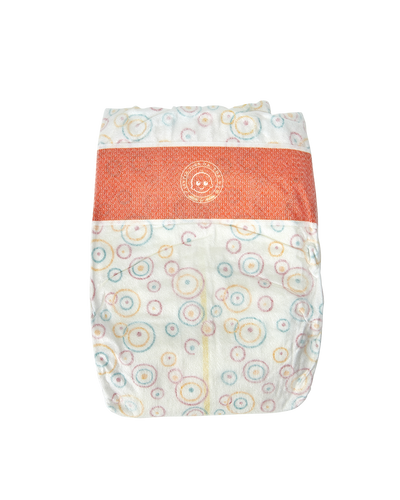 Little Toes Disposable Biodegradable Bamboo Diapers - 36 Pack Size Newborn, Small, Medium and Large